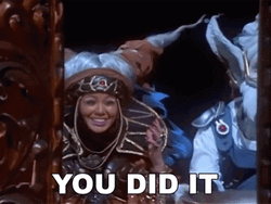 You Did It Rita Repulsa Mighty Power Rangers GIF