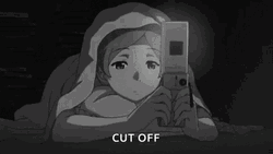 You Didn't Have To Cut Me Off Anime Girl GIF