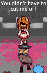You Didn't Have To Cut Me Off Fighting Anime GIF