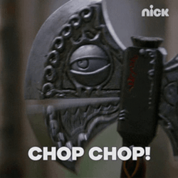 You Didn't Have To Cut Me Off Talking Axe GIF