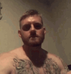 You Didn't Have To Cut Me Off Tattooed Man GIF