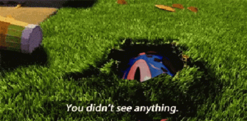 You Didn't See Anything Eye Monster GIF