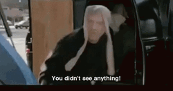 You Didn't See Anything Kidnap GIF