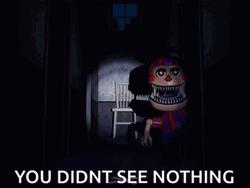 You Didn't See Anything Nightmare GIF