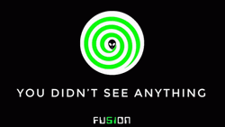You Didn't See Anything Radio Wave Pulse Animation GIF