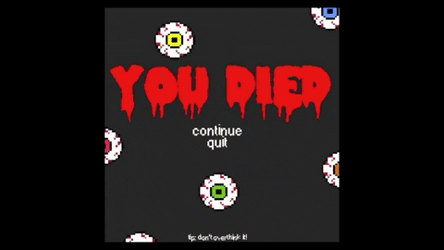You Died Set It Off Eyes Game Over GIF