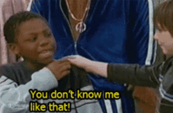 You Don't Know You Didn't Have To Cut Me Off Meme GIF