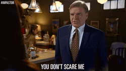 You Don't Scare Me Eye Twitch GIF