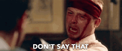 You Dont Say That Shut Up GIF