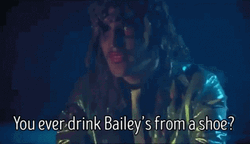 You Ever Drink Bailey's From Bush Shoe GIF