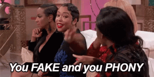 You Fake And You Phony GIF