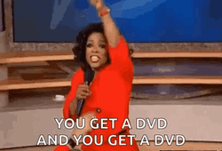 You Get A Dvd Oprah Winfrey GIF
