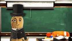 You Get A Gold Star Mr Peanut GIF