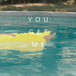 You Get Me Lady Swimming GIF