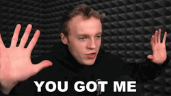 You Get Me Surrendering Man GIF