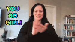 You Go Girl Jenn Scalia Clapping GIF