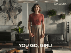 You Go Girl Lady Clap GIF