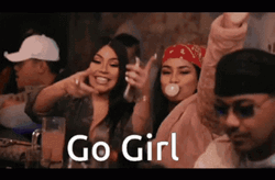 You Go Girl Party Ladies GIF