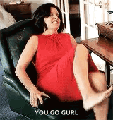 You Go Gurl Fall Out GIF