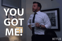 You Got Me Caught In The Act Reaction GIF