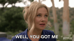 You Got Me Christina Applegate GIF