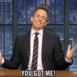 You Got Me Seth Myers Host GIF