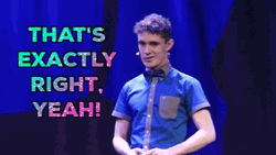 You Got That Right Stand Up Comedian GIF