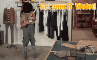 You Gotta Be Quicker Than That Yoda Violet GIF