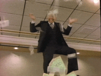 You Guys Are Raining Money Getting Paid GIF