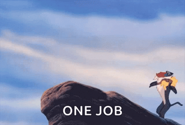 You Had One Job The Lion King 1994 Film Simba Throw GIF