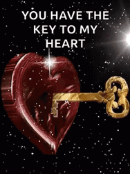 You Have The Key To My Heart True Love GIF