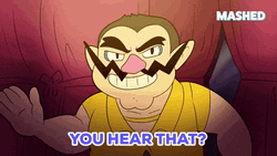 You Hear That Wario GIF