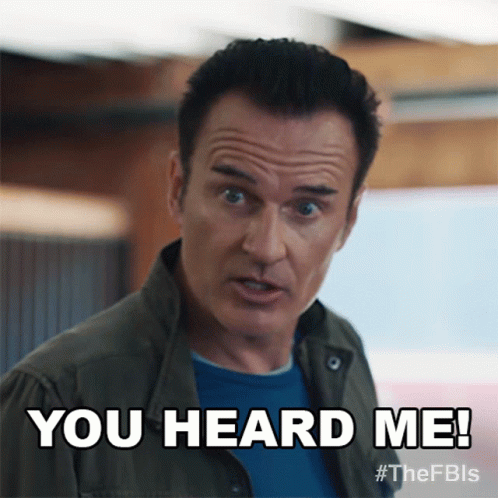 You Heard Me Supervisory Special Agent Jess Lacroix GIF