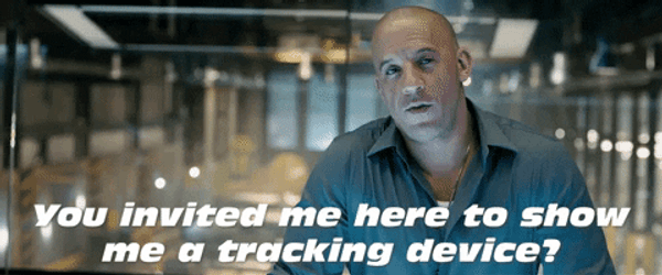 You Invited Me Here Dom Toretto  GIF