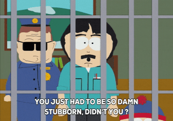 You Just Had To Be So Stubborn GIF