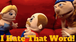 You Keep Using That Word SML Movie Puppets GIF