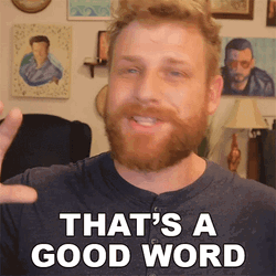 You Keep Using That Word Streamer That's A Good Word GIF