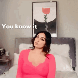 You Know It Hot Lady Hair Flip GIF