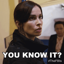 You Know It Intense FBI Agent GIF