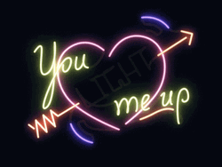 You Light Me Up Heart  Love Struck GIF