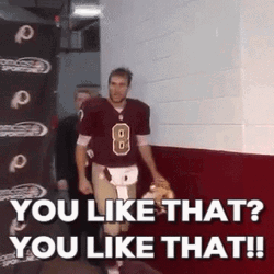 You Like That Kirk Cousins  GIF