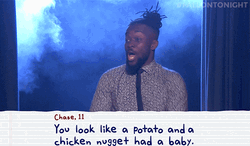 You Look Like Potato And Chicken Nugget Meme GIF