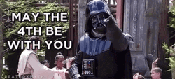 You Look Like The 4Th Of July Darth Vader GIF