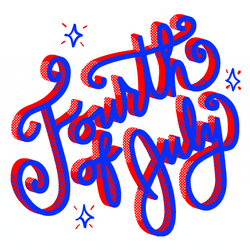 You Look Like The 4Th Of July Digital Art GIF