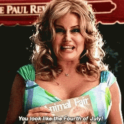 You Look Like The 4Th Of July Jennifer Coolidge GIF
