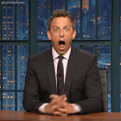 You Look Marvelous Comedian Seth Meyers Jaw Dropped