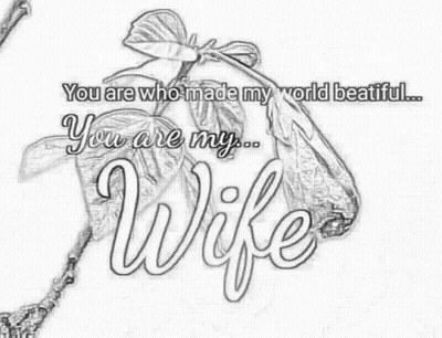 You Made My World Beautiful Wife GIF
