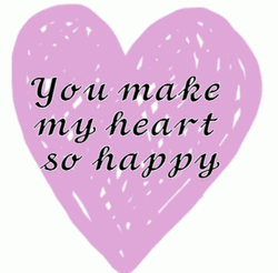 You Make My Heart So Happy GIF