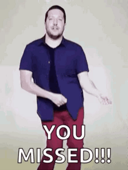 You Missed Dancing Man GIF
