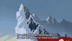You Missed Shooting The Mountain GIF